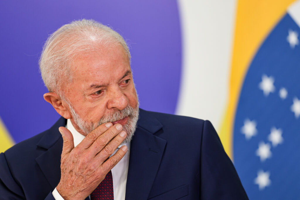 Presidente Luiz Inácio Lula da Silva.
