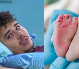 Imagem - Ex-BBB Pedro conhece a filha Aurora após deixar clínica psiquiátrica