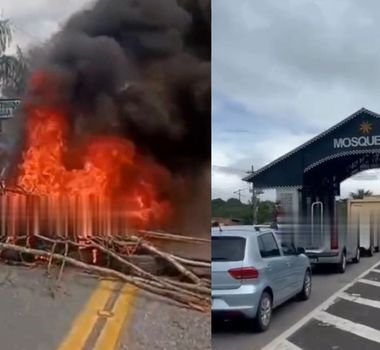 Imagem - Moradores de Mosqueiro protestam por melhorias na saúde e bloqueiam entrada da ilha