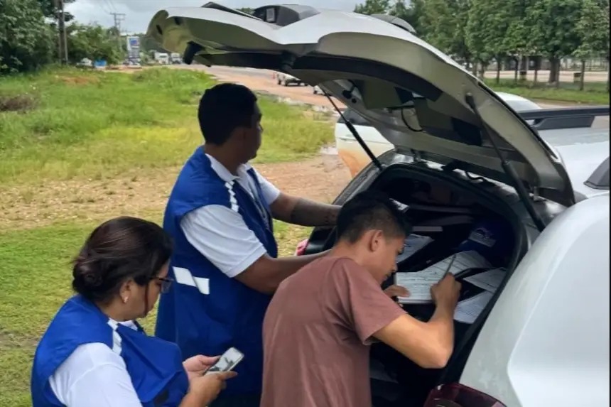 Ao todo, foram feitas 3.829 abordagens em terminais, estradas e pontos de circulação de passageiros em várias regiões do estado
