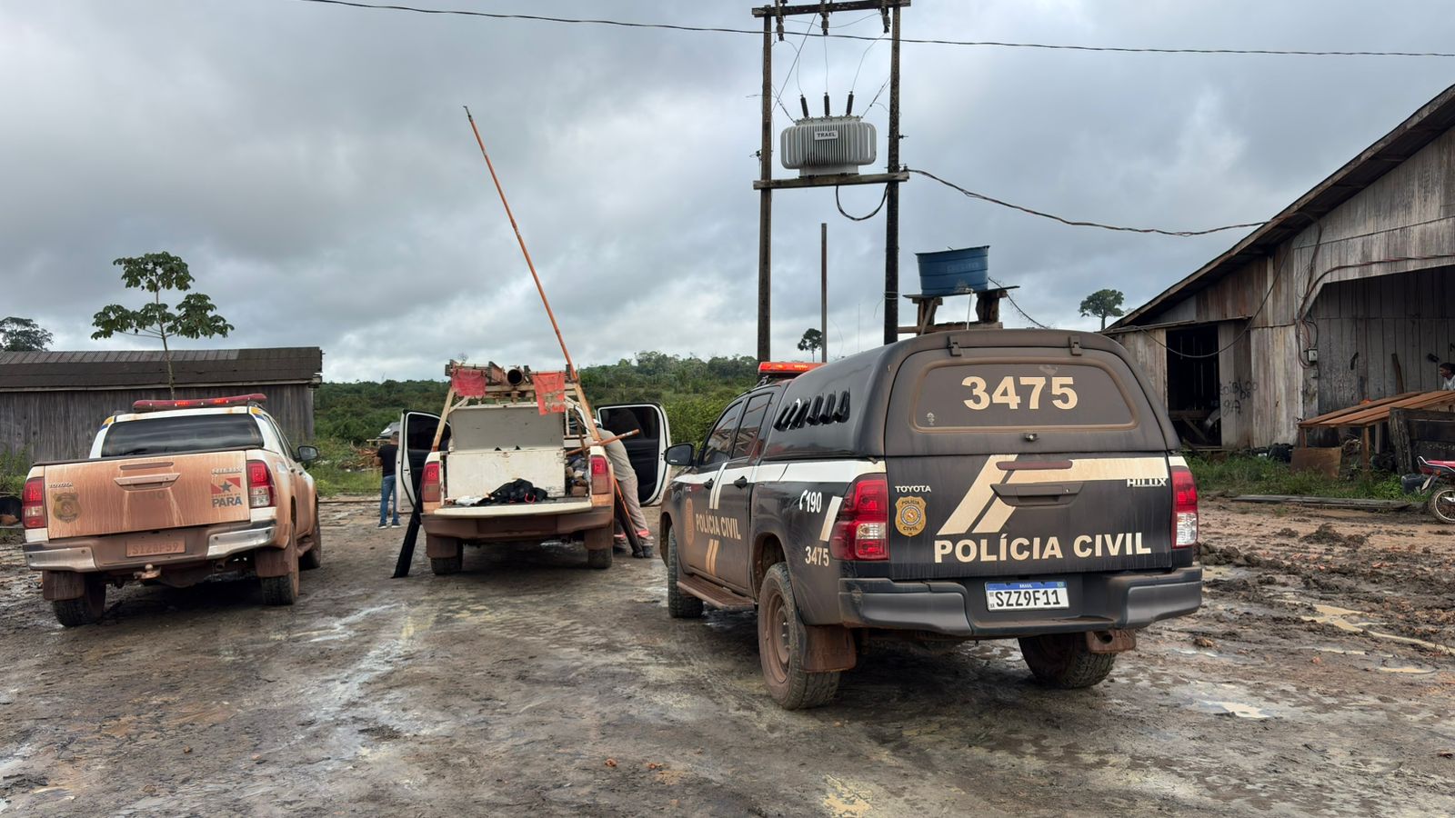 Operação da Polícia Civil investiga “gatos” de energia em serrarias na BR-163