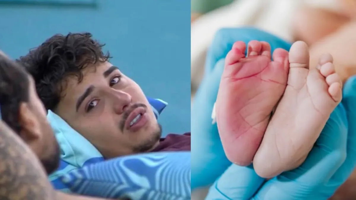 Imagem - Ex-BBB Pedro conhece a filha Aurora após deixar clínica psiquiátrica
