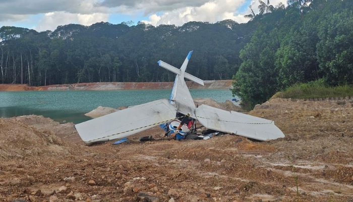 Imagem - Polícia intensifica buscas após queda de aeronave de pequeno porte em Benevides