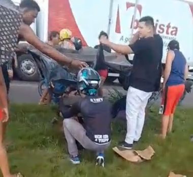 Imagem - Idosa morre após ser atropelada ao atravessar pista no bairro do Curuçambá, em Belém