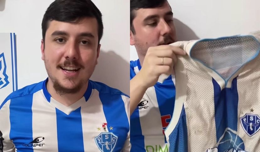 A história inusitada do torcedor ganhou repercussão nas redes sociais após ele publicar um vídeo contando como surgiu sua ligação com o Papão