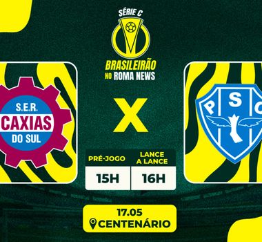 Imagem - Paysandu defende liderança contra o Caxias fora de casa pela Série C; acompanhe