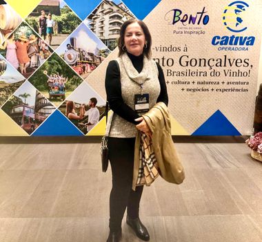 Imagem - Tiana Menezes está em Bento Gonçalves, em mais uma edição do Cativa 360º