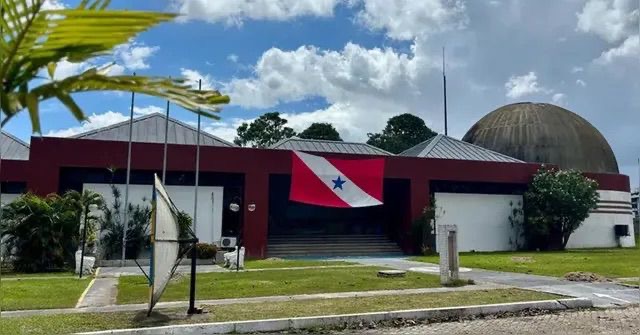 O Centro de Ciências e Planetário do Pará, na Augusto Montenegro, em Belém 
