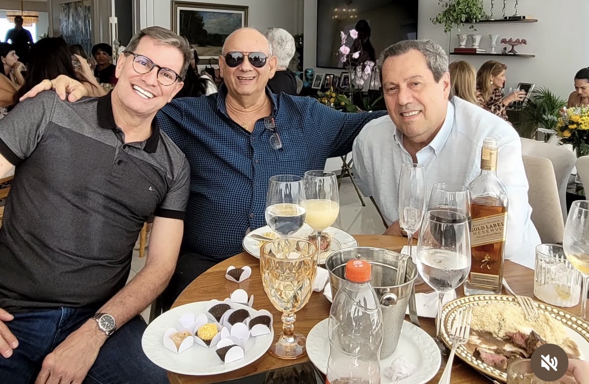 Carlinhos Freire, Waldemar Coelho e Fabiano Coelho