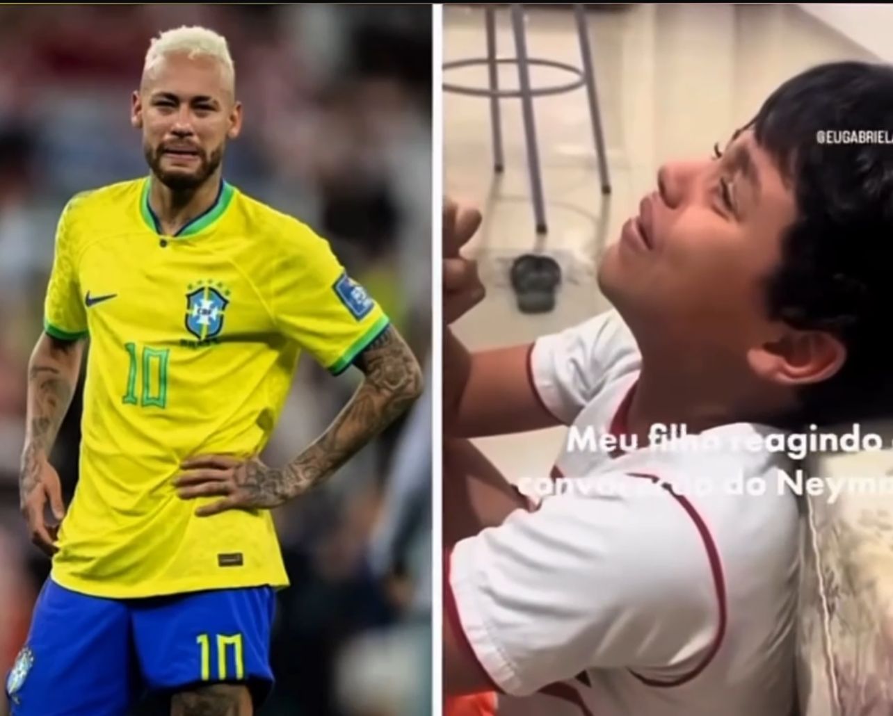 Crianças se emocionam com a convocação de Neymar para a Copa do Mundo 2026.