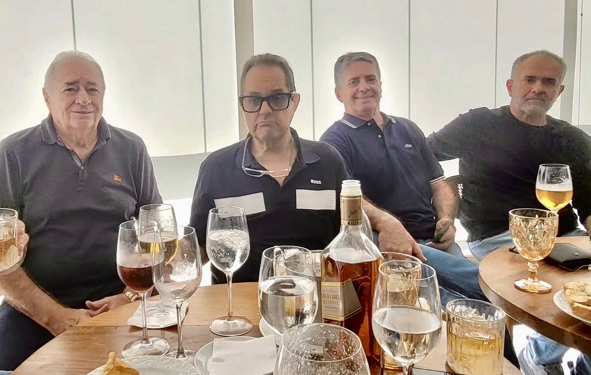 Mário Rodrigues, Juarez Soriano de Mello, Marcio Brandão e Silvério Fonseca 