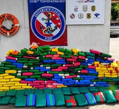 Imagem - Quase meia tonelada de drogas é apreendida em uma semana nos rios do Pará