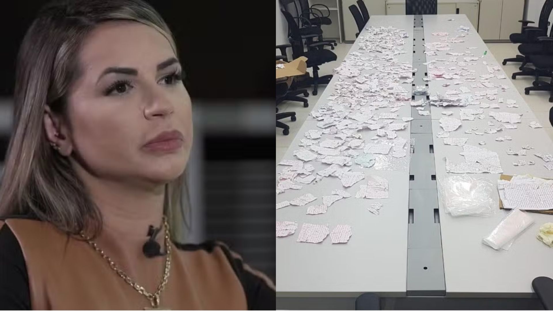 Bilhetes e manuscritos interceptados pela polícia penal na Penitenciária de Presidente Venceslau, no interior de São Paulo.