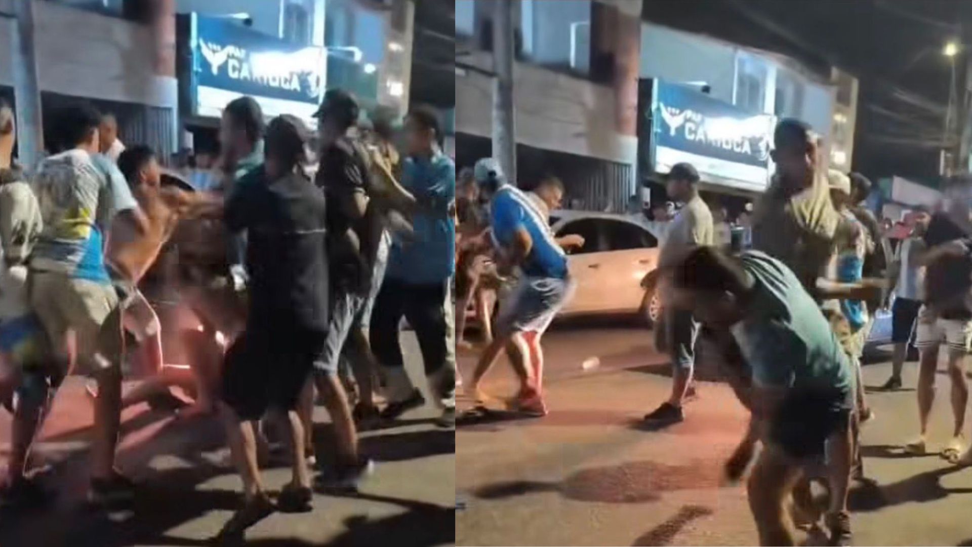 Briga entre torcedores do Paysandu marca noite da final da Copa Norte no Mangueirão, em Belém
