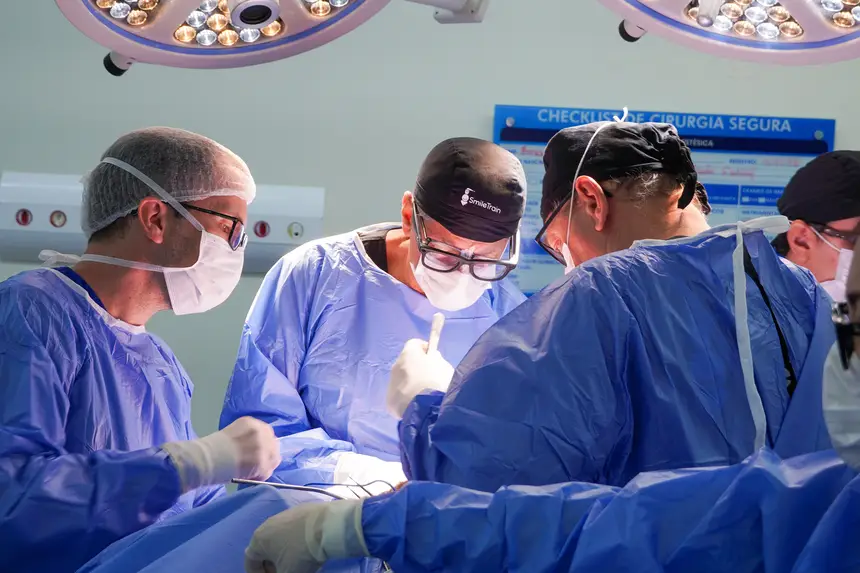 Mutirão de cirurgias especializado em pacientes com fissuras e outras malformações craniofaciais.
