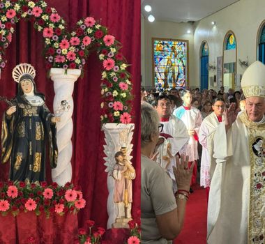 Imagem - Festividade de Santa Rita de Cássia reúne fiéis em Belém; veja a programação