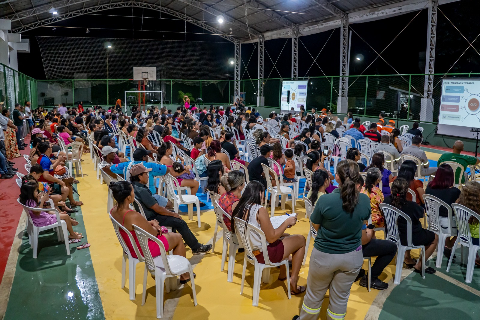 Moradores de área de influência da mineradora, em Barcarena, participam de simulação de emergência