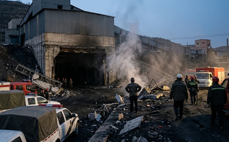 Imagem - Explosão de gás em mina de carvão deixa ao menos 90 mortos na China