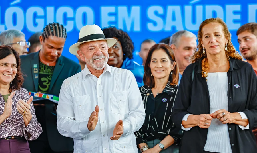 Lula durante o evento