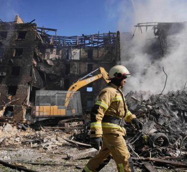 Imagem - Rússia lança ataque massivo contra Kiev com míssil hipersônico