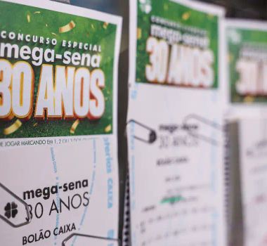 Imagem - Confira os números sorteados da Mega-Sena de R$ 300 milhões