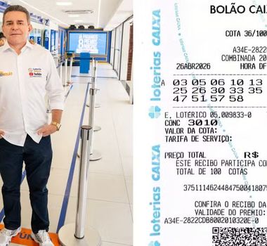 Imagem - Dono de lotérica no Ceará descobre que ganhou R$ 168 milhões na Mega-Sena