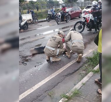 Imagem - Motociclista morre após colisão na avenida Arthur Bernardes, em Belém