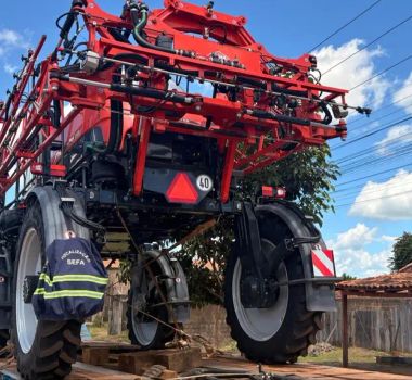 Imagem - Sefa apreende máquina agrícola de quase R$ 1 milhão em Dom Eliseu