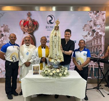 Imagem - Grupo Roma recebe visita e celebração da Imagem de Nossa Senhora de Fátima