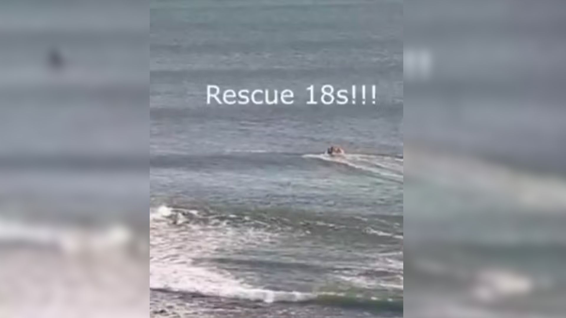 A organização agiu rapidamente ao identificar o ocorrido, enviando um jet-ski que completou o resgate em apenas 18 segundos.