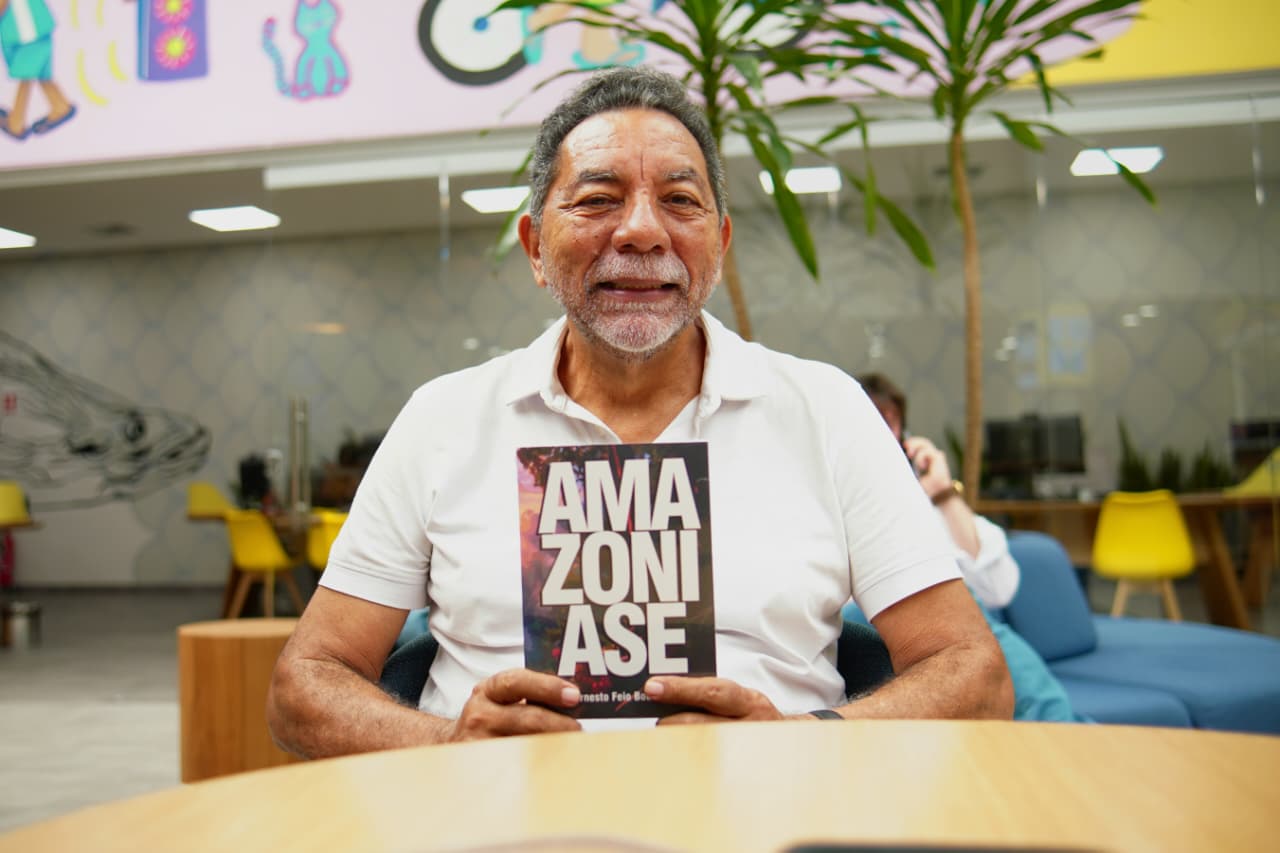 Autor do livro, Erneo Feio Boulhosa: dedicação e valorização da Amazônia
