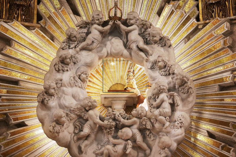 Imagem - Imagem de Nossa Senhora de Nazaré desce do Glória nesta segunda-feira em Belém