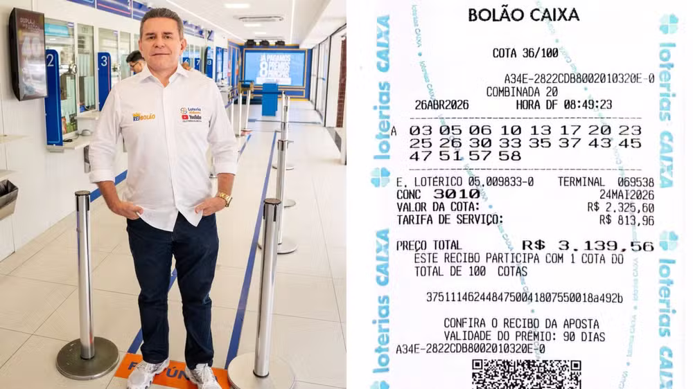Imagem - Dono de lotérica no Ceará descobre que ganhou R$ 168 milhões na Mega-Sena