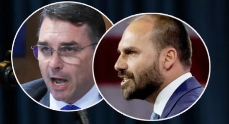 Imagem - Na véspera do encontro com Trump, Flávio se reúne com Eduardo nos EUA