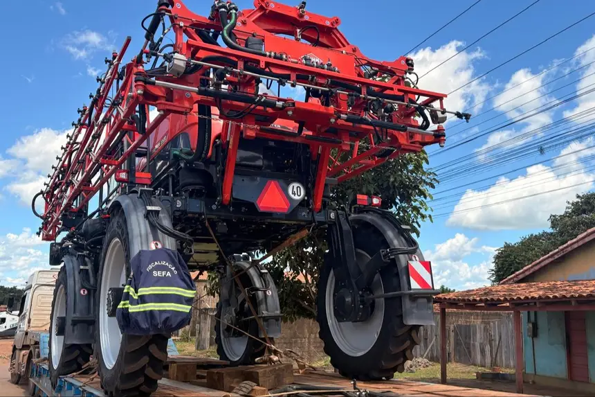 Imagem - Sefa apreende máquina agrícola de quase R$ 1 milhão em Dom Eliseu