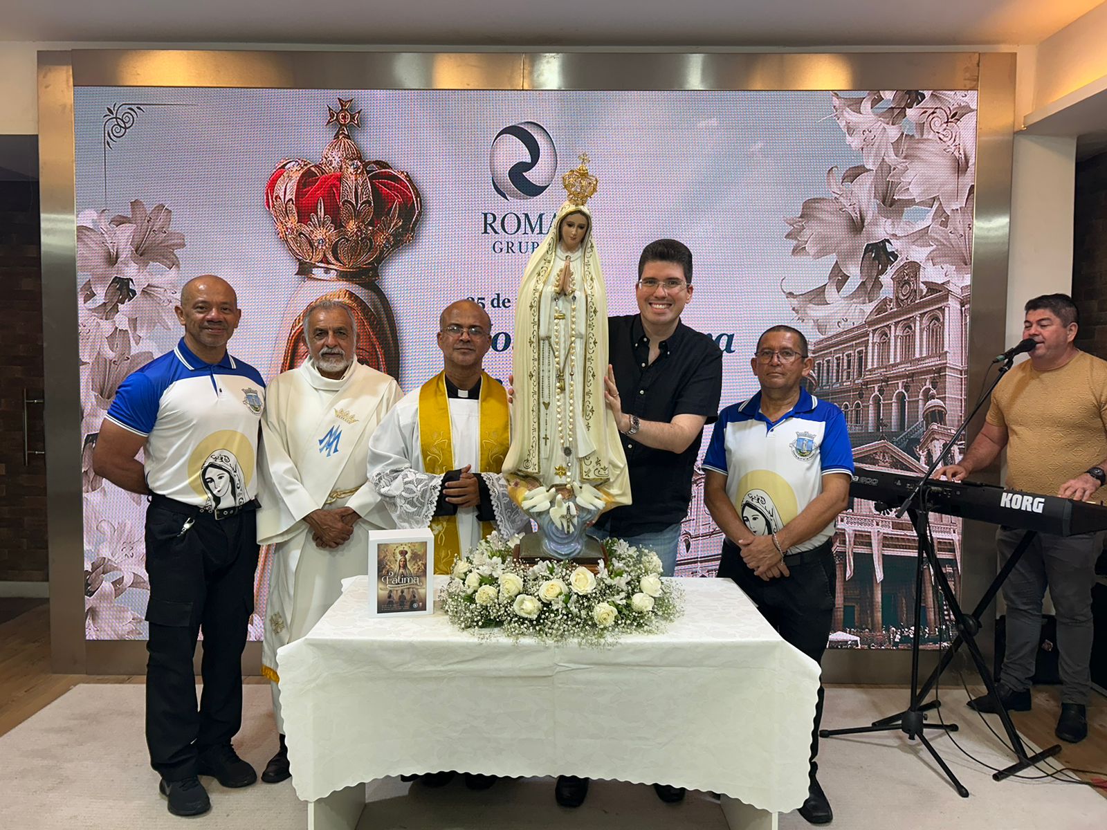 Imagem - Grupo Roma recebe visita e celebração da Imagem de Nossa Senhora de Fátima