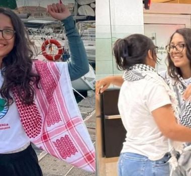Imagem - Ativista paraense retorna a Belém após Israel impedir missão em Gaza