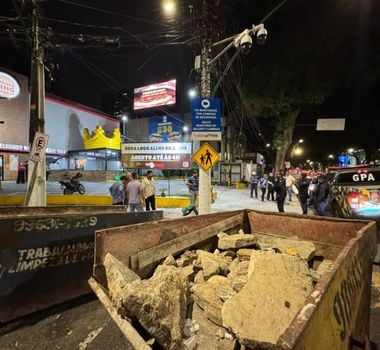 Imagem - Prefeitura multa loja de fast food em R$ 30 mil por destruir calçada histórica na avenida Nazaré