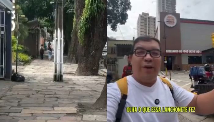 Historiador denuncia rede de fast food por obra irregular em calçamento tombado pelo IPHAN