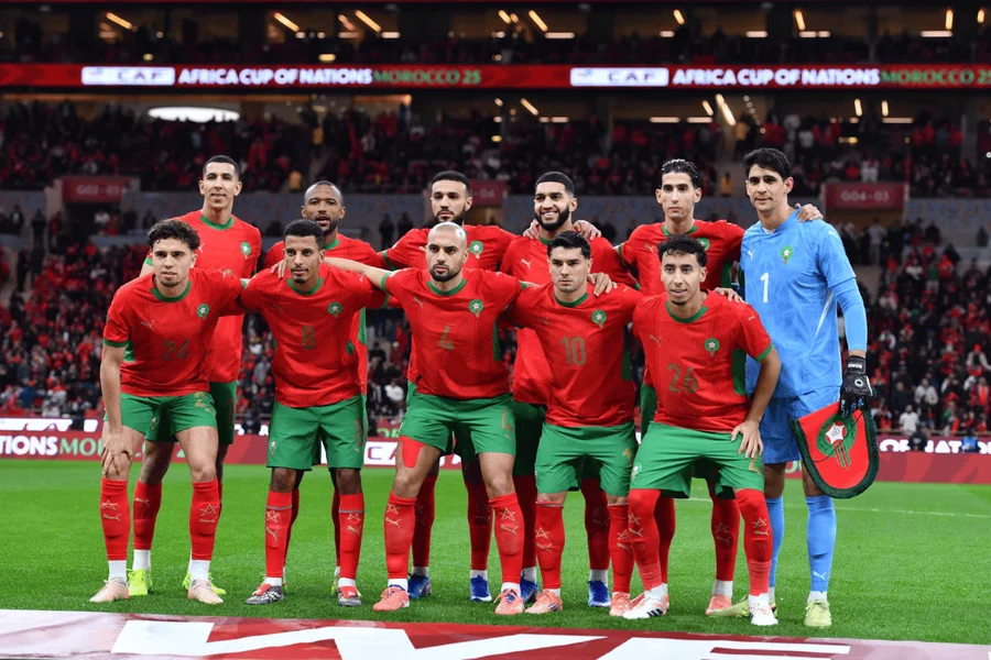 Seleção Marroquina de Futebol.