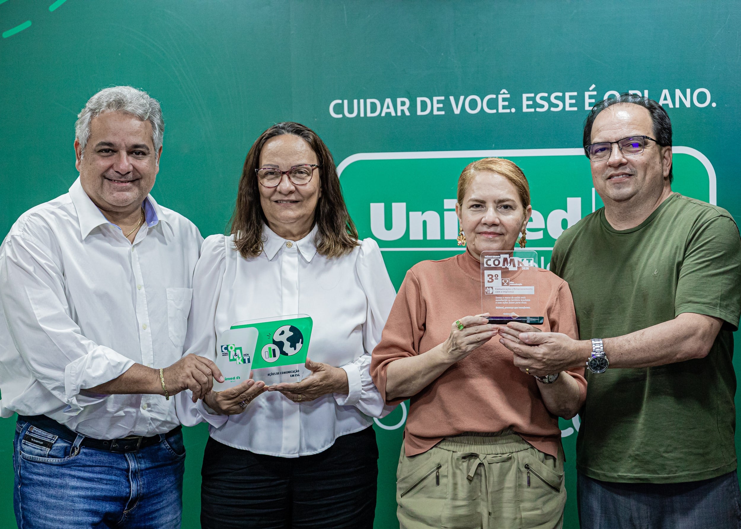Diretoria da Unimed Belém recebe a premação