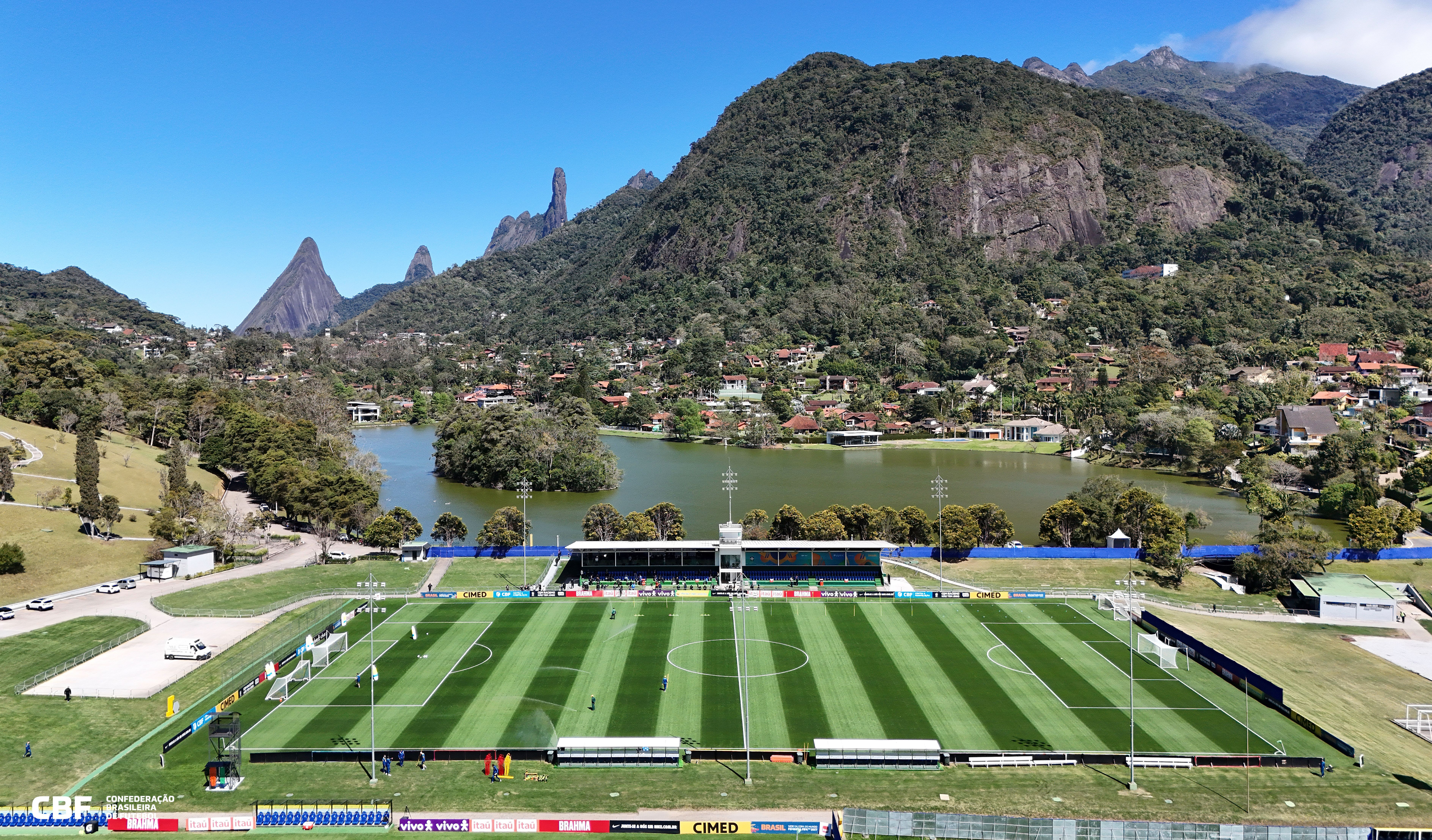 Granja Comary recebe os treinos da seleção - 