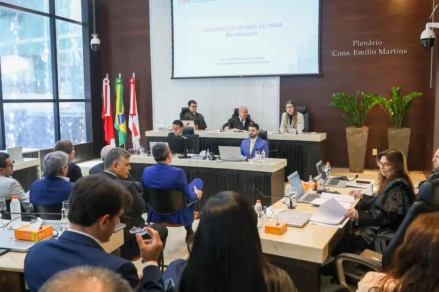Imagem - TCE aprova por unanimidade as contas do Governo do Pará de 2025