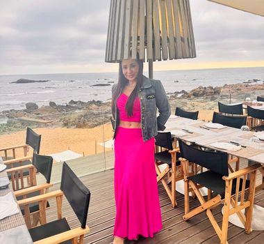 Imagem - Carmen Peixoto curte sunset em Portugal