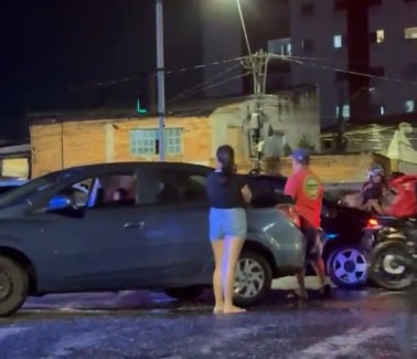 Imagem - Batida no cruzamento da Independência deixa trânsito lento