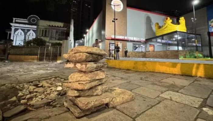 MPPA instaura inquérito para apurar retirada de pedras históricas em obra de lanchonete na avenida Nazaré