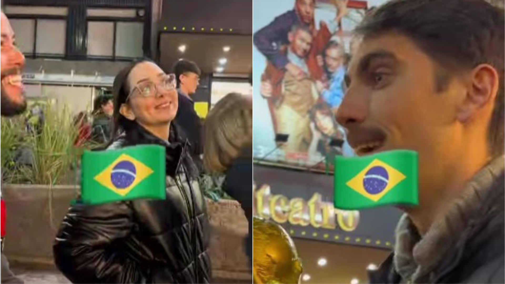 Vídeo foi compartilhado nas redes sociais - 
