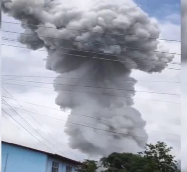 Imagem - Explosão em depósito de explosivos deixa 55 mortos em Mianmar