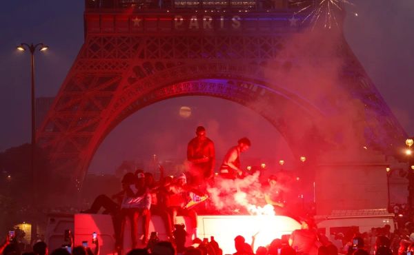 Conquista da Champions League foi marcada por vandalismo em Paris