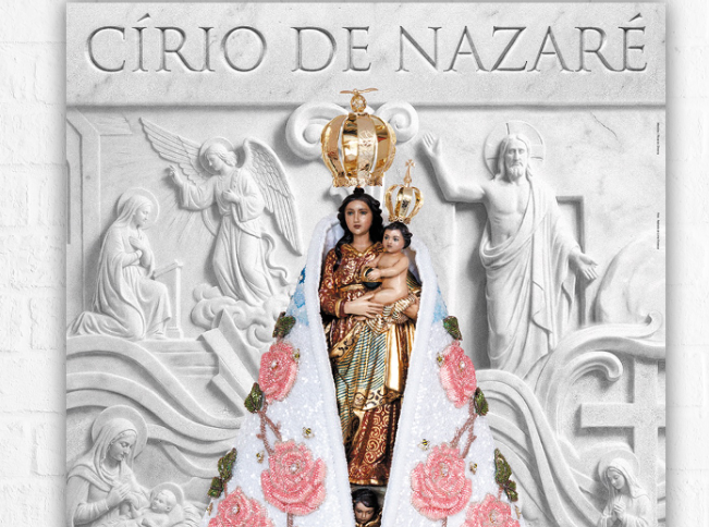 Imagem - Cartaz do Círio 2026 é apresentado aos fiéis na Basílica Santuário